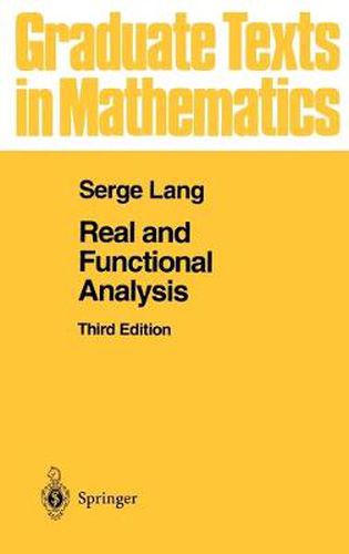 Cover image for Real and Functional Analysis