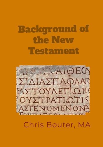 Cover image for Background of the New Testament