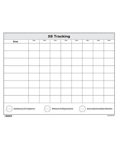 Cover image for 5S Tracking Sheet