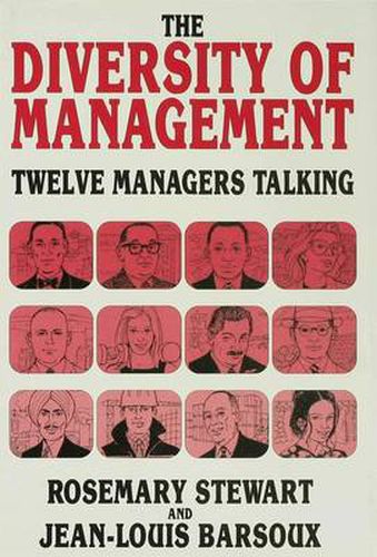 Cover image for The Diversity of Management: Twelve Managers Talking