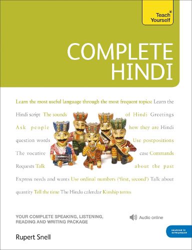 Cover image for Complete Hindi Beginner to Intermediate Course: (Book and audio support)