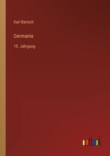 Cover image for Germania