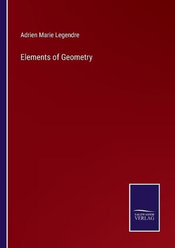 Cover image for Elements of Geometry