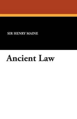 Cover image for Ancient Law