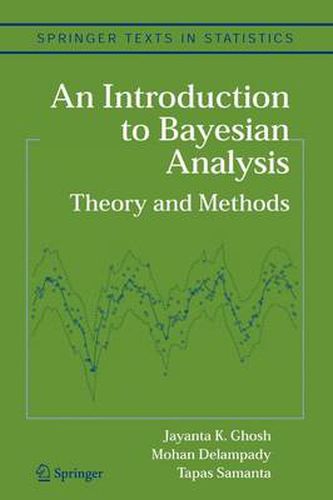 Cover image for An Introduction to Bayesian Analysis: Theory and Methods