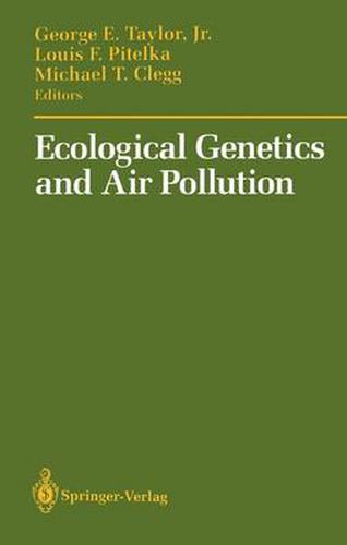 Cover image for Ecological Genetics and Air Pollution