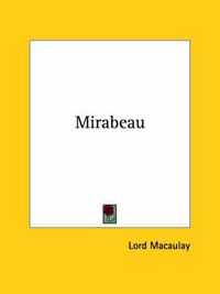 Cover image for Mirabeau