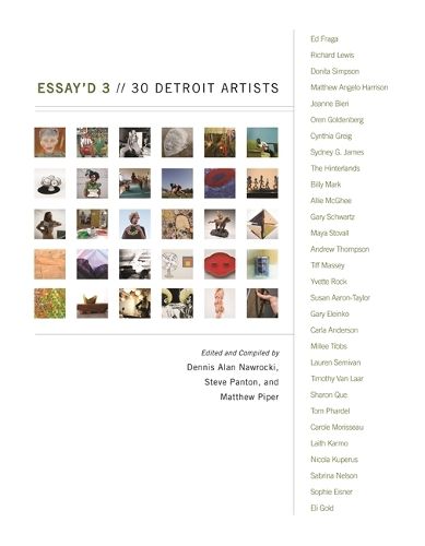 Cover image for Essay'd 3: 30 Detroit Artists