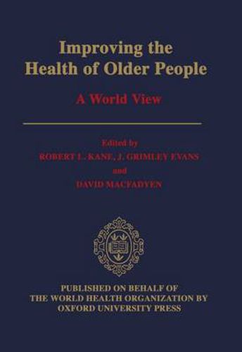 Cover image for Improving the Health of Older People: A World View