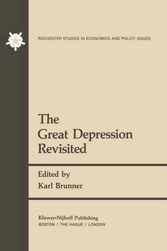 Cover image for The Great Depression Revisited