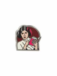 Cover image for Star Wars: Princess Leia READ Enamel Pin