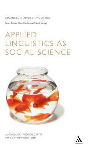 Cover image for Applied Linguistics as Social Science