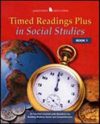 Cover image for Timed Readings Plus in Social Studies