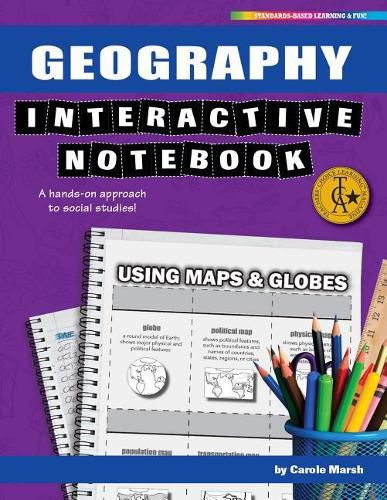 Cover image for Geography Interactive Notebook: A Hands-On Approach to Social Studies!