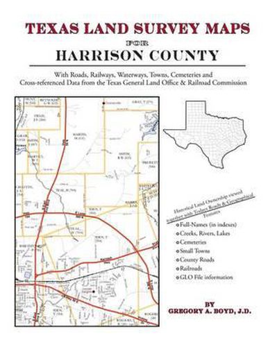 Texas Land Survey Maps for Harrison County