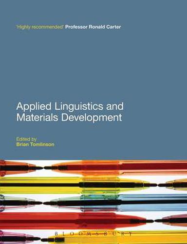 Cover image for Applied Linguistics and Materials Development