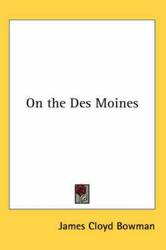 Cover image for On the Des Moines