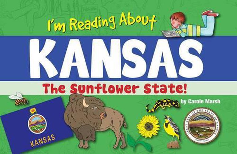 Cover image for I'm Reading about Kansas