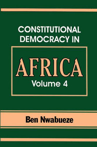 Cover image for Constitutional Democracy in Africa