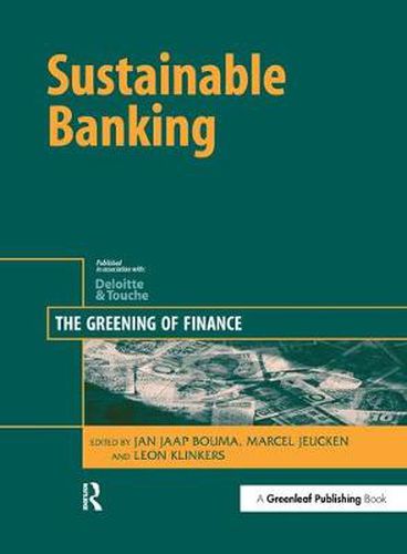 Cover image for Sustainable Banking: The Greening of Finance