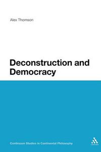 Cover image for Deconstruction and Democracy