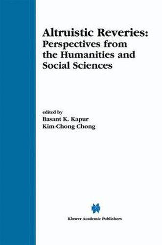 Altruistic Reveries: Perspectives from the Humanities and Social Sciences