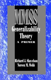 Cover image for Generalizability Theory: A Primer