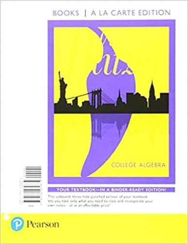 Cover image for College Algebra