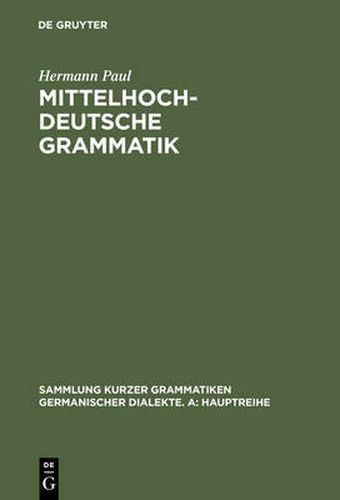 Mittelhochdeutsche Grammatik