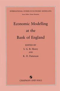 Cover image for Economic Modelling at the Bank of England