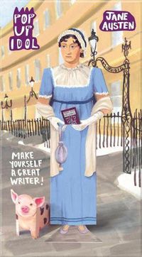 Cover image for Pop Up Idol Jane Austen Make Your Own 3d Card Character!