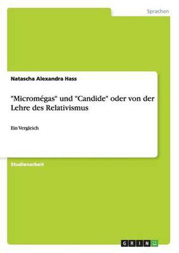 Cover image for Micromegas und Candide oder von der Lehre des Relativismus: Ein Vergleich