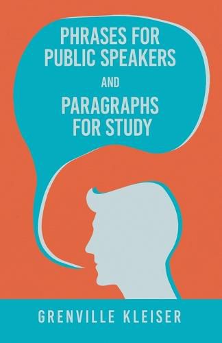 Cover image for Phrases for Public Speakers and Paragraphs for Study