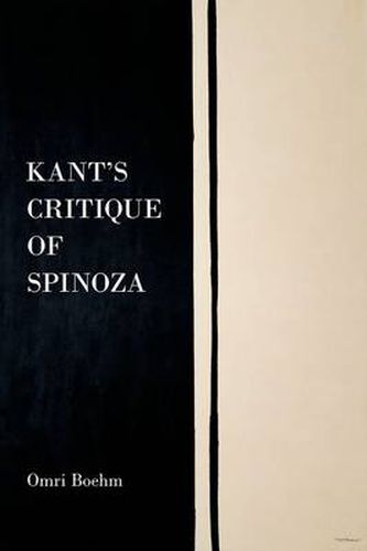 Cover image for Kant's Critique of Spinoza