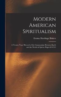 Cover image for Modern American Spiritualism