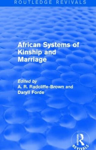 Cover image for African Systems of Kinship and Marriage