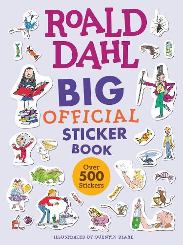 Cover image for Roald Dahl: Big Official Sticker Book