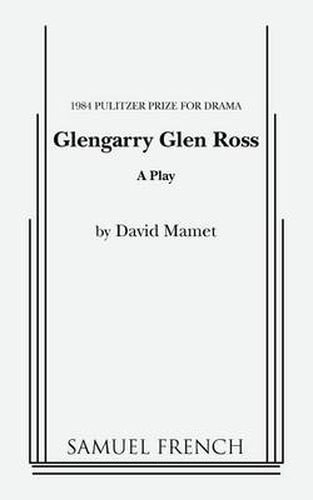 Cover image for Glengarry Glen Ross