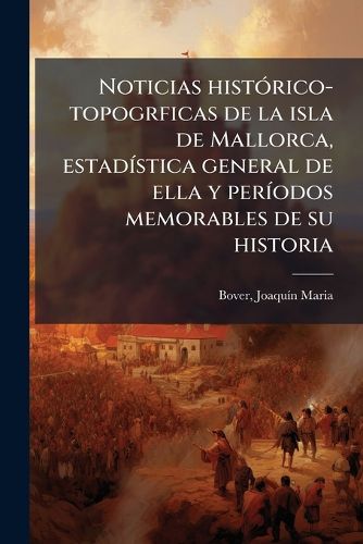 Cover image for Noticias Historico-Topogrficas de La Isla de Mallorca, Estadistica General de Ella y Periodos Memorables de Su Historia