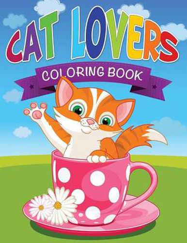 Cover image for Cat Lovers Coloring Book