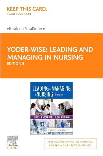 Cover image for Leading and Managing in Nursing - Elsevier eBook on Vitalsource (Retail Access Card)