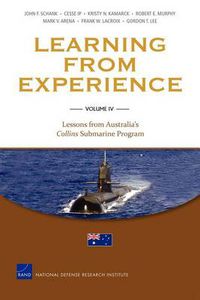 Cover image for Learning from Experience: Lessons from Australia's Collins Submarine Program