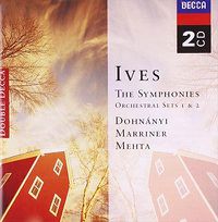 Cover image for Ives Symphonies 1-4