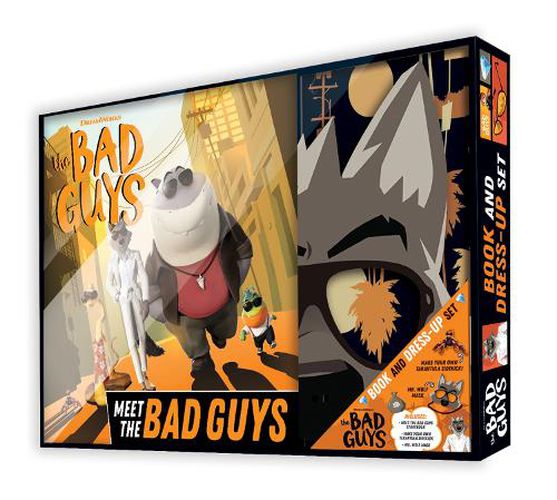 DreamWorks - The Bad Guys: Book and Dress-Up Set