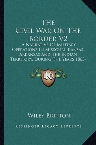 Cover image for The Civil War On The Border V2