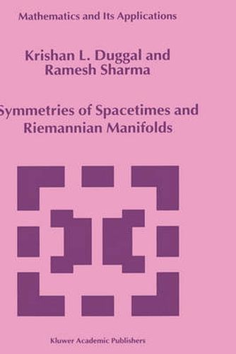 Cover image for Symmetries of Spacetimes and Riemannian Manifolds