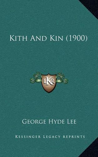 Cover image for Kith and Kin (1900)