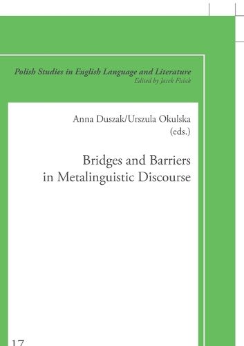 Cover image for Bridges and Barriers in Metalinguistic Discourse