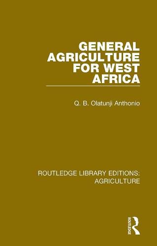 Cover image for General Agriculture for West Africa