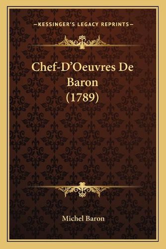 Chef-D'Oeuvres de Baron (1789)